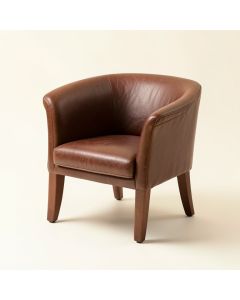 Gieuvious Leather Dining Chair (synthetic illustration; no displayed measurements)