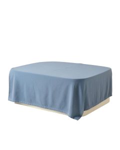Brook Edge Flat Bed Sheet - Blue