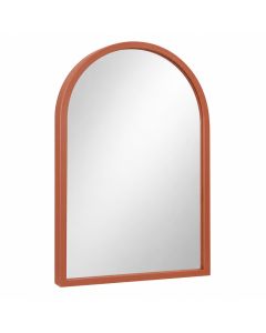 Maple Bridge Framed Wall Mirror - Terracotta