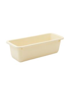 Briar Crossing Empty Railing Planter With Integral Brackets - Ivory