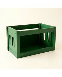 Elm Bluff Empty Furniture-Style Pet Crate - Green (synthetic illustration; no displayed measurements)
