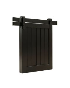 Rustic Sliding Standard Single Track Barn Door Hardware Kit