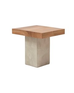 Larocca Block End Table (synthetic illustration; no displayed measurements)