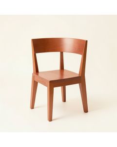 Bay Branch Small Chair - Terracotta (synthetic illustration; no displayed measurements)