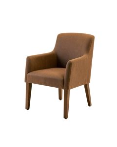 Maddox Side Chair In Brown (synthetic illustration; no displayed measurements)