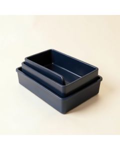 Rowan Bluff Empty Pantry Drawer Organizer Insert - Navy (synthetic illustration; no displayed measurements)