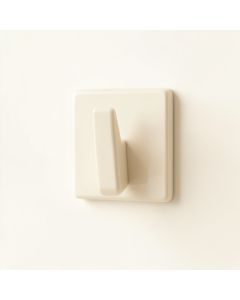 Ash Bridge Wall-Mounted Robe Hook - Ivory (synthetic illustration; no displayed measurements)
