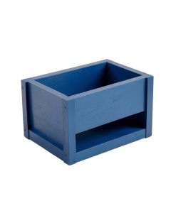 Reed Branch Empty Raised Planter - Blue (synthetic illustration; no displayed measurements)