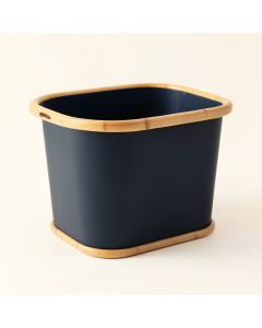 Vale Brook Laundry Hamper - Navy (synthetic illustration; no displayed measurements)