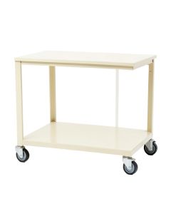 Aspen Crest Empty Rolling Workshop Cart - Cream (synthetic illustration; no displayed measurements)