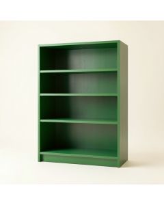 Moss Crossing Freestanding Bookcase - Green (synthetic illustration; no displayed measurements)