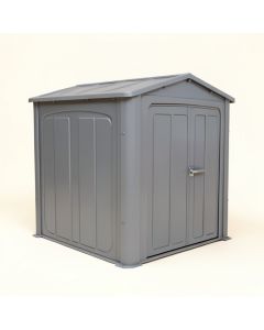 6 Ft. W X 10 Ft. D Plastic Storage Shed (synthetic illustration; no displayed measurements)