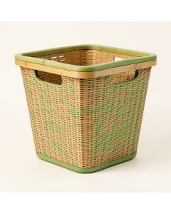 Elm Crossing Laundry Hamper - Green (synthetic illustration; no displayed measurements)