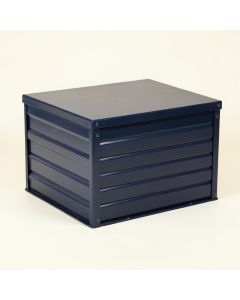 Clay Branch Closed Outdoor Storage Box - Navy (synthetic illustration; no displayed measurements)