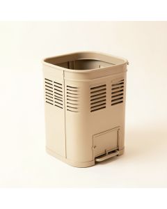 Laurel Branch Closed Garden Compost Bin - Beige (synthetic illustration; no displayed measurements)