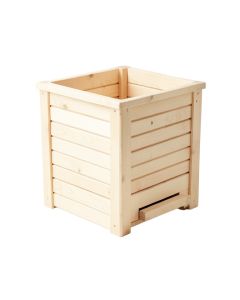 Flint Bridge Closed Garden Compost Bin - Ivory (synthetic illustration; no displayed measurements)