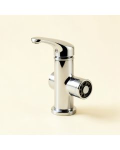 Eurostyle Cosmopolitan Single Hole Bathroom Faucet With Drain Assembly (synthetic illustration; no displayed measurements)