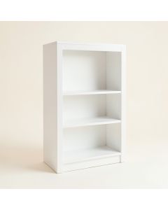Flint Arc Freestanding Bookcase (synthetic illustration; no displayed measurements)