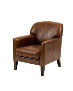 Edgefield Leather Arm Chair (synthetic illustration; no displayed measurements)