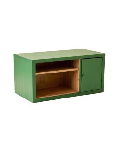 Vale Dell Shoe Storage Bench - Green (synthetic illustration; no displayed measurements)