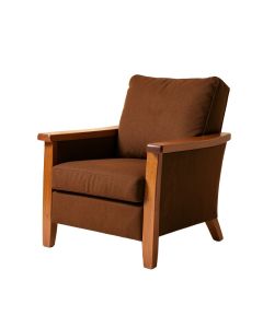 Galloway 28 '' Wide Polyester Wingback Chair (synthetic illustration; no displayed measurements)