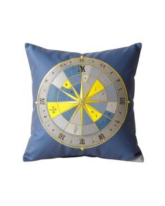 Pretty Zodiac Wheel Art Pillow Cover