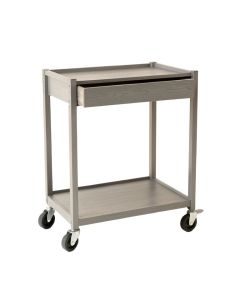 Hazel Canyon Empty Rolling Workshop Cart - Gray (synthetic illustration; no displayed measurements)