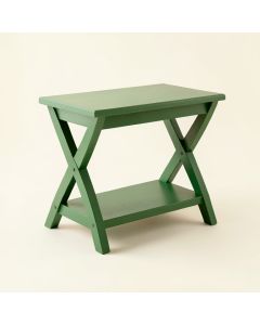 Stone Edge Side Table - Green (synthetic illustration; no displayed measurements)