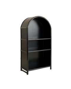 Vale Bridge Freestanding Bookcase - Black (synthetic illustration; no displayed measurements)