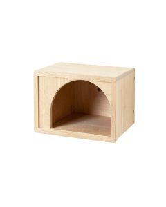 Harbor Canyon Wall-Mounted Cat Perch - Beige (synthetic illustration; no displayed measurements)