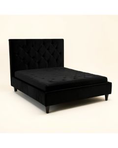 Spadaro Solid Wood Tufted Upholstered Platform Bed (synthetic illustration; no displayed measurements)