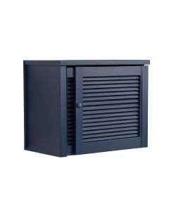 Heath Bluff Wall-Mounted Entry Cabinet - Navy