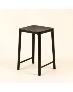 Harkey Outdoor Sling Metal 30 '' Patio Bar Stool (synthetic illustration; no displayed measurements)