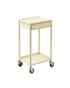 Heath Bend Empty Rolling Workshop Cart - Ivory