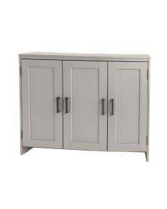 Carlson 3 Door Apothecary Accent Cabinet (synthetic illustration; no displayed measurements)