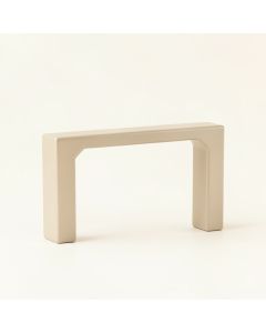 Clay Crest Cabinet Handle Without Packaging - Beige (synthetic illustration; no displayed measurements)
