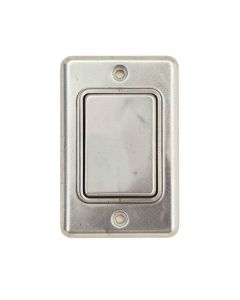Hand Hammered 2-Gang Toggle Light Switch Wall Plate