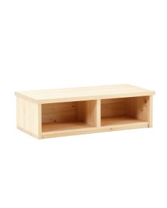 Rowan Canyon Shoe Storage Bench - Ivory (synthetic illustration; no displayed measurements)