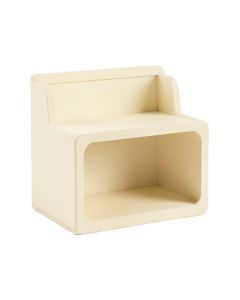 Willow Bend Empty Mug-Storage Cabinet Insert - Cream (synthetic illustration; no displayed measurements)