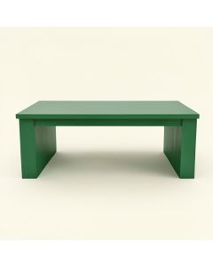 Linden Crest Desktop Monitor Riser - Green (synthetic illustration; no displayed measurements)