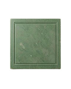 Stone Arc Uninstalled Square Decorative Tile - Green
