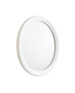 Dawn Bridge Framed Wall Mirror - White