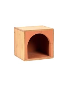 Sage Dale Wall-Mounted Cat Perch - Terracotta