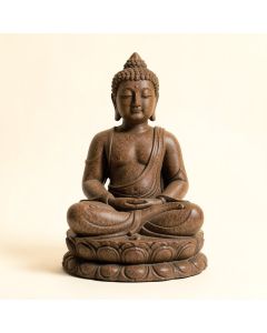 Medium Meditative Buddha Of The Grand Temple Garden Statue (synthetic illustration; no displayed measurements)