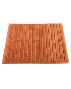 Hill Brook Bath Mat - Terracotta (synthetic illustration; no displayed measurements)