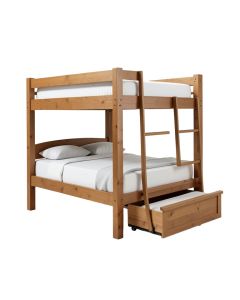 Full Over Full Bunk Bed With Twin Size Trundle