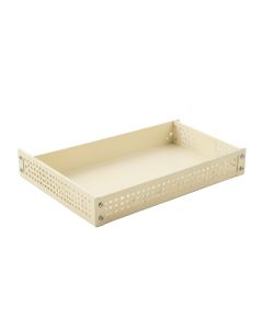 Holly Dell Empty Under-Desk Cable Tray - Ivory