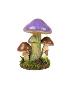 Fairy Dust Twins Mushroom Garden Statue