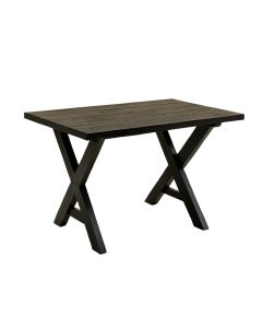Dawn Bluff Patio Table - Black (synthetic illustration; no displayed measurements)