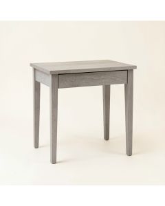 Slate Arc Small Writing Desk - Gray (synthetic illustration; no displayed measurements)